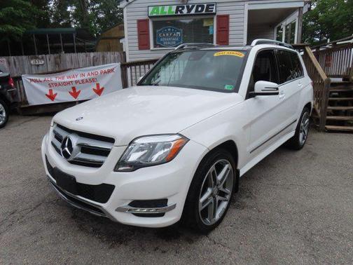 White 2015 Mercedes-Benz GLK-Class GLK 350 4MATIC