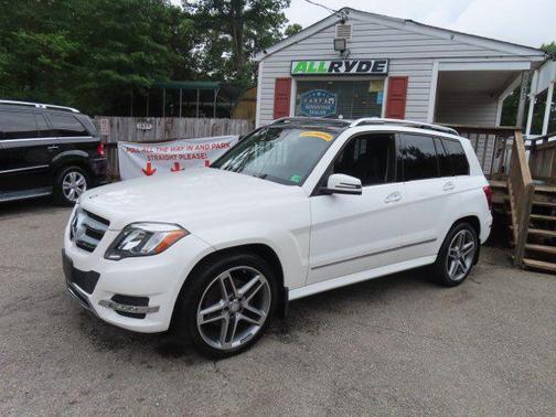 White 2015 Mercedes-Benz GLK-Class GLK 350 4MATIC
