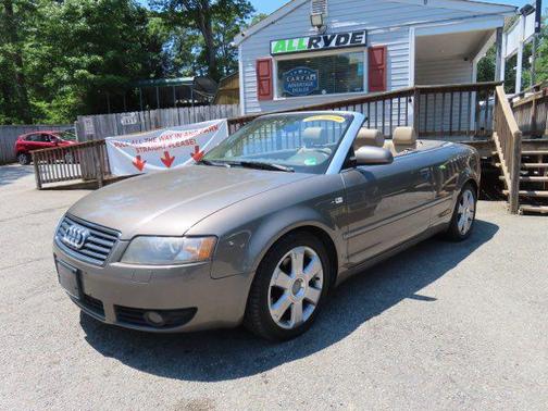 Gray 2004 Audi A4 3.0 Cabriolet quattro