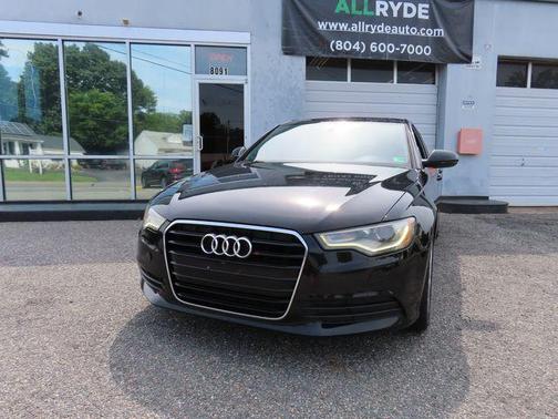 Black 2014 Audi A6 2.0T Premium
