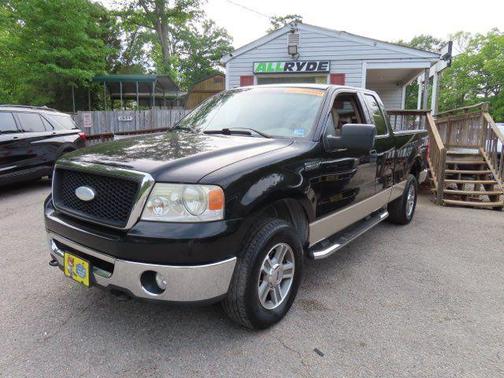 Black Clearcoat 2007 Ford F-150 XLT SuperCab