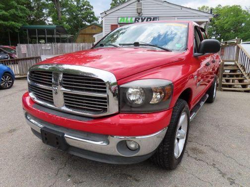 Red 2007 Dodge Ram 1500 Sport Quad Cab
