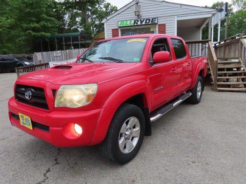 Red 2008 Toyota Tacoma Double Cab