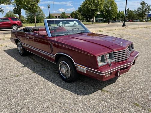 Red 1982 Dodge 400 Base 2dr Convertible