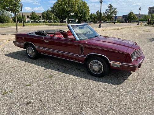 Red 1982 Dodge 400 Base 2dr Convertible