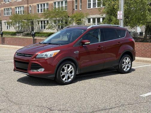 Ruby Red Tinted Clearcoat 2014 Ford Escape Titanium