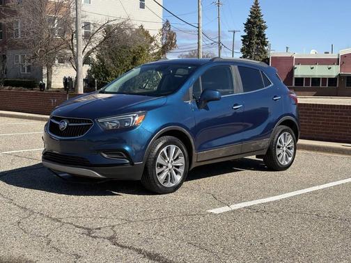 Deep Azure Metallic 2020 Buick Encore Preferred