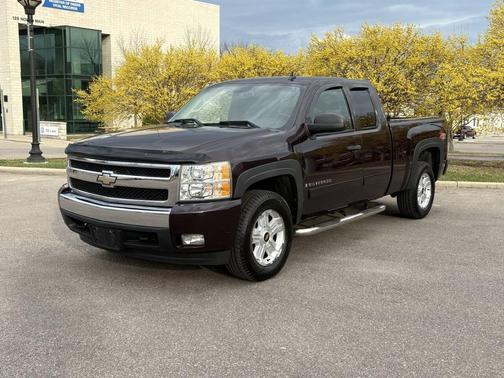 Purple 2008 Chevrolet Silverado 1500 LT1 Extended Cab