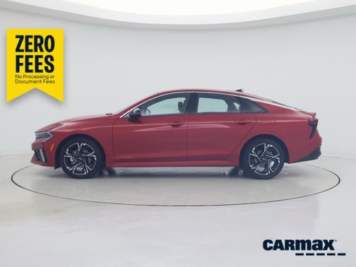 Red 2025 Kia K5 GT-Line