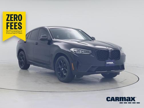 Black 2023 BMW X4 XDrive30i