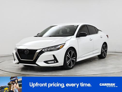 White 2022 Nissan Sentra SR