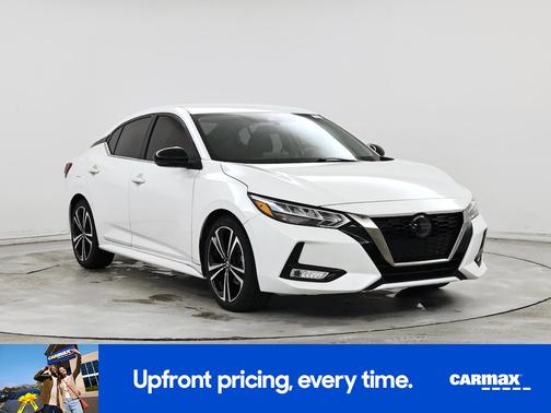 White 2022 Nissan Sentra SR
