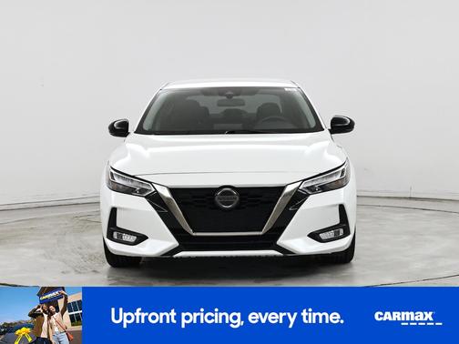 White 2022 Nissan Sentra SR