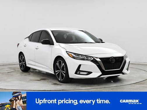 White 2022 Nissan Sentra SR