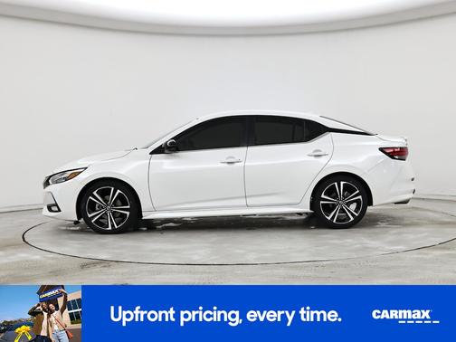 White 2022 Nissan Sentra SR