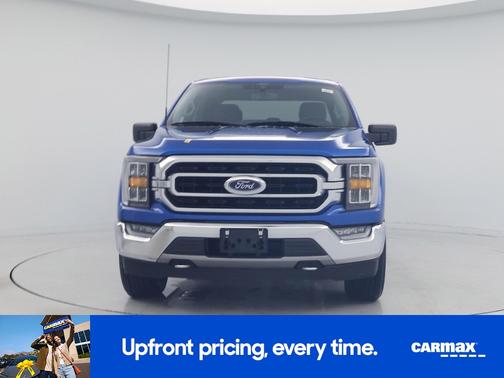Blue 2021 Ford F-150 XLT