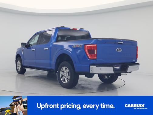 Blue 2021 Ford F-150 XLT