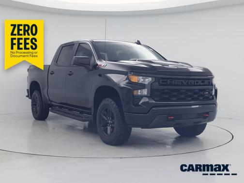 Black 2023 Chevrolet Silverado 1500 Custom Trail Boss