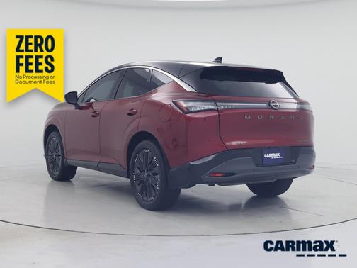 Red 2025 Nissan Murano Platinum