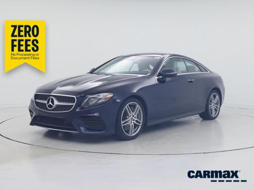 Blue 2018 Mercedes-Benz E-Class
