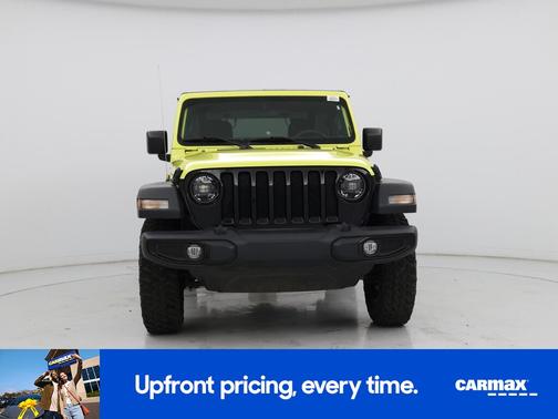 Yellow 2023 Jeep Wrangler Willy's