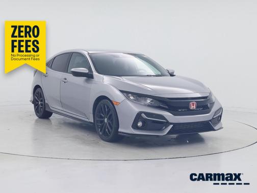 Silver 2021 Honda Civic Sport