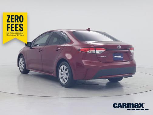 Red 2022 Toyota Corolla LE