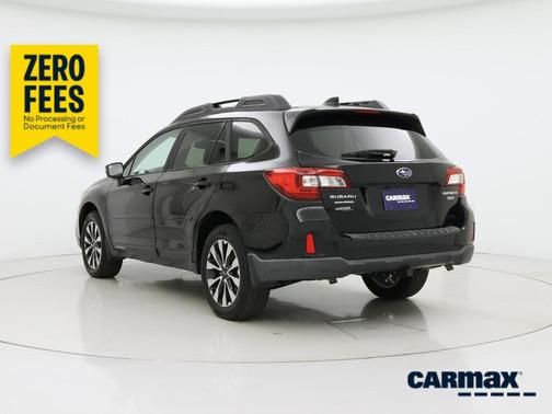 Black 2016 Subaru Outback 3.6R Limited
