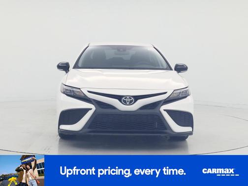 White 2022 Toyota Camry SE Night Shade