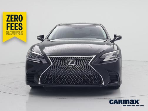 Black 2018 Lexus LS 500