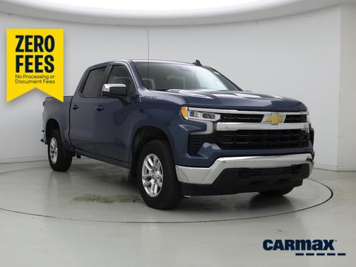 Blue 2024 Chevrolet Silverado 1500 LT
