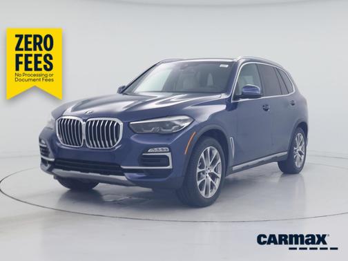 Blue 2019 BMW X5 xDrive40i
