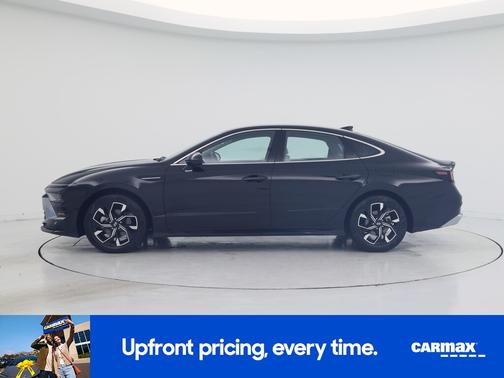 Black 2024 Hyundai SONATA SEL