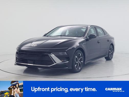 Black 2024 Hyundai SONATA SEL