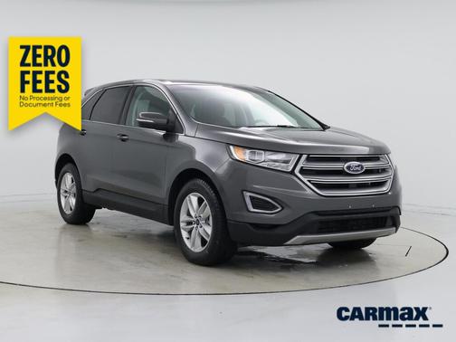 Black 2017 Ford Edge SEL