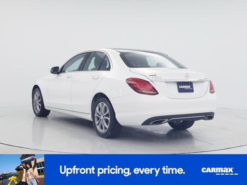 White 2015 Mercedes-Benz C-Class