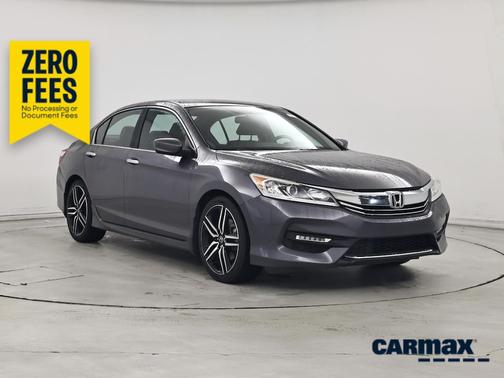 Gray 2017 Honda Accord Sport SE