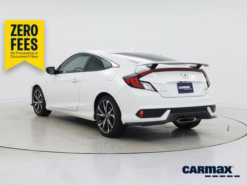 White 2018 Honda Civic SI