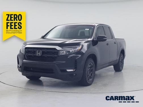 Black 2025 Honda Ridgeline RTL+