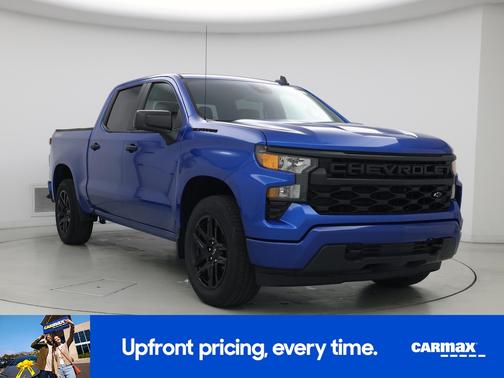 Blue 2023 Chevrolet Silverado 1500 Custom