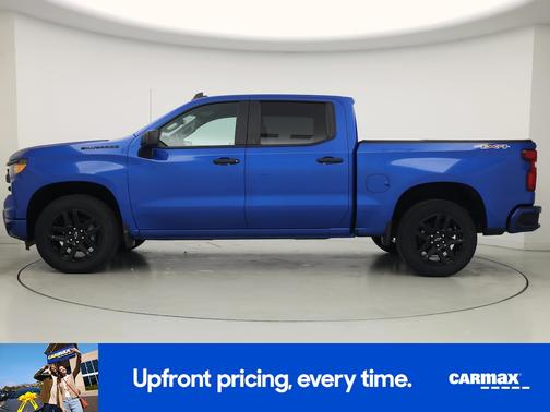 Blue 2023 Chevrolet Silverado 1500 Custom
