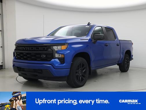 Blue 2023 Chevrolet Silverado 1500 Custom