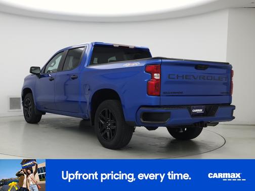 Blue 2023 Chevrolet Silverado 1500 Custom