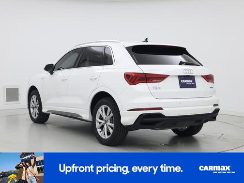White 2023 Audi Q3 S-Line Premium