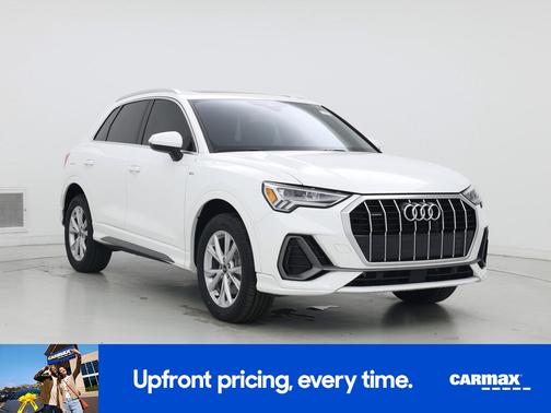 White 2023 Audi Q3 S-Line Premium