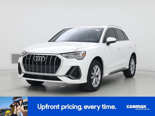 White 2023 Audi Q3 S-Line Premium