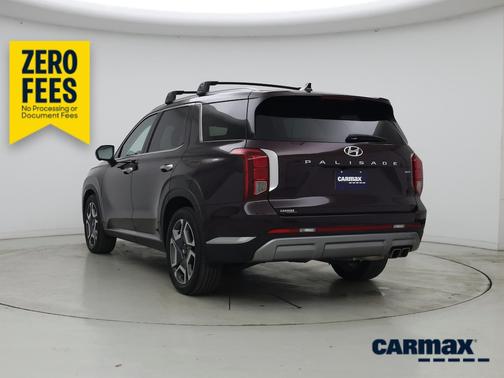 Burgundy 2024 Hyundai PALISADE Limited