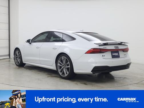 White 2022 Audi A7 Premium Plus