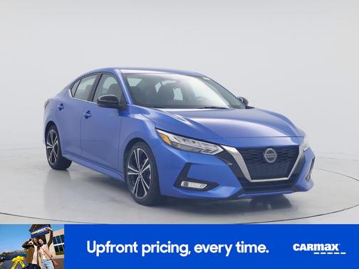 Blue 2020 Nissan Sentra SR
