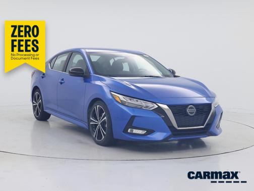 Blue 2020 Nissan Sentra SR